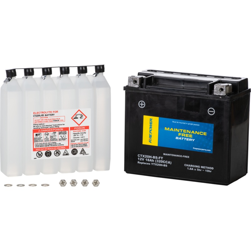 Fire Power Maintenance Free Sealed Battery CTX20H-BS