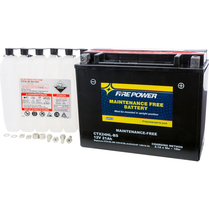 Fire Power Maintenance Free Sealed Battery CTX24HL-BS