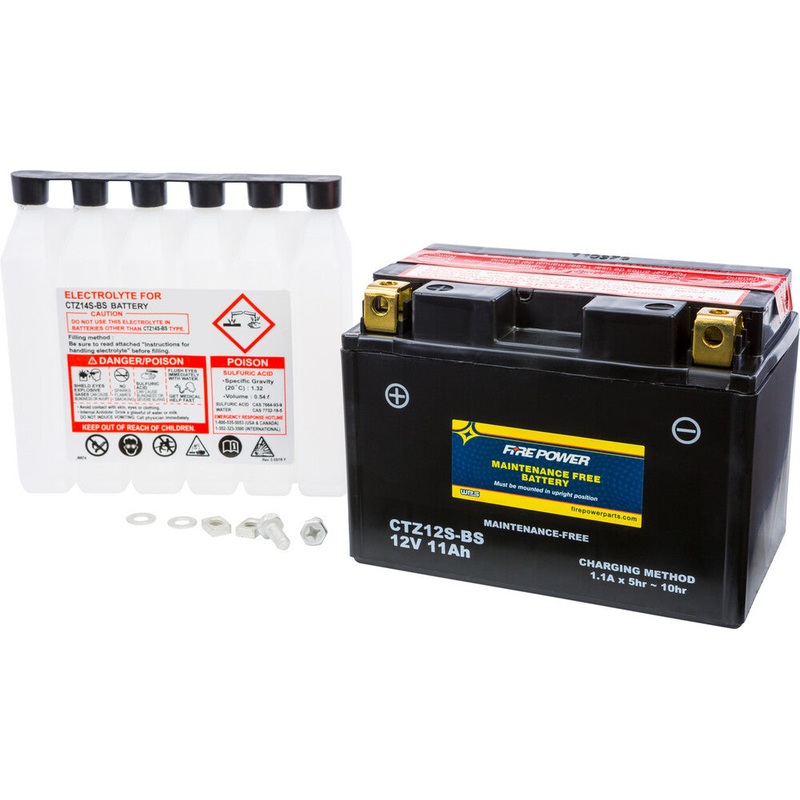 Fire Power Maintenance Free Sealed Battery CTZ12S-BS