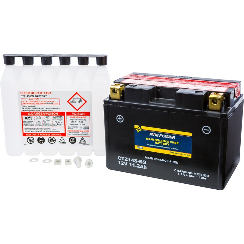 Fire Power Maintenance Free Sealed Battery CTZ14S-BS