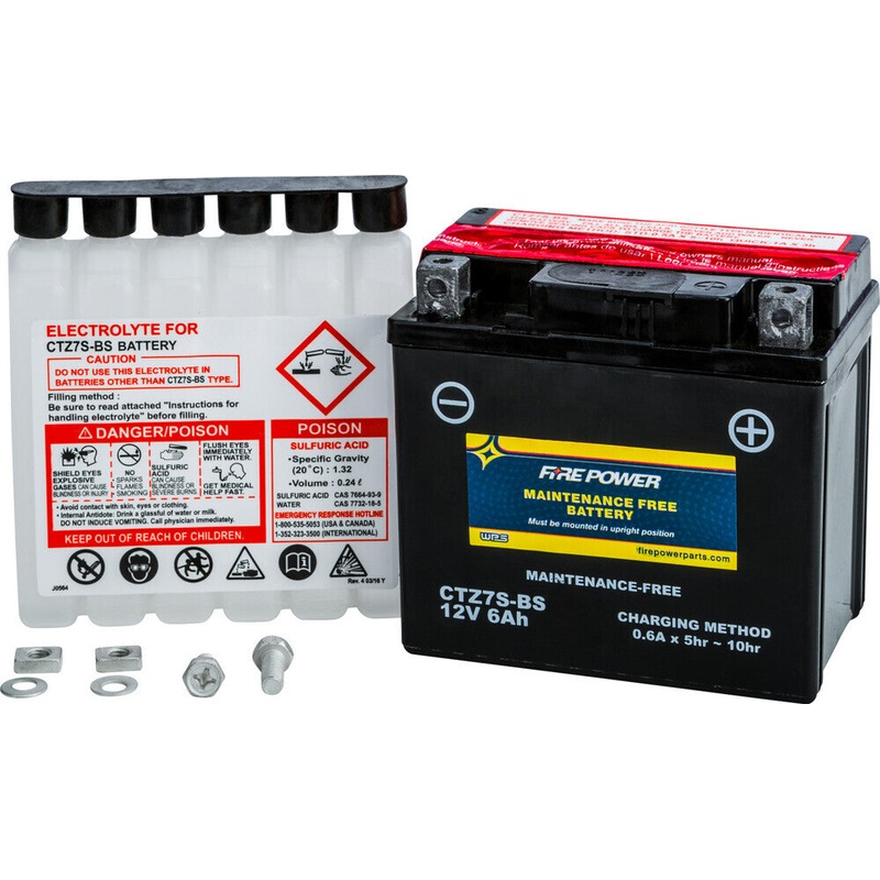 Fire Power Maintenance Free Sealed Battery CTZ7S-BS