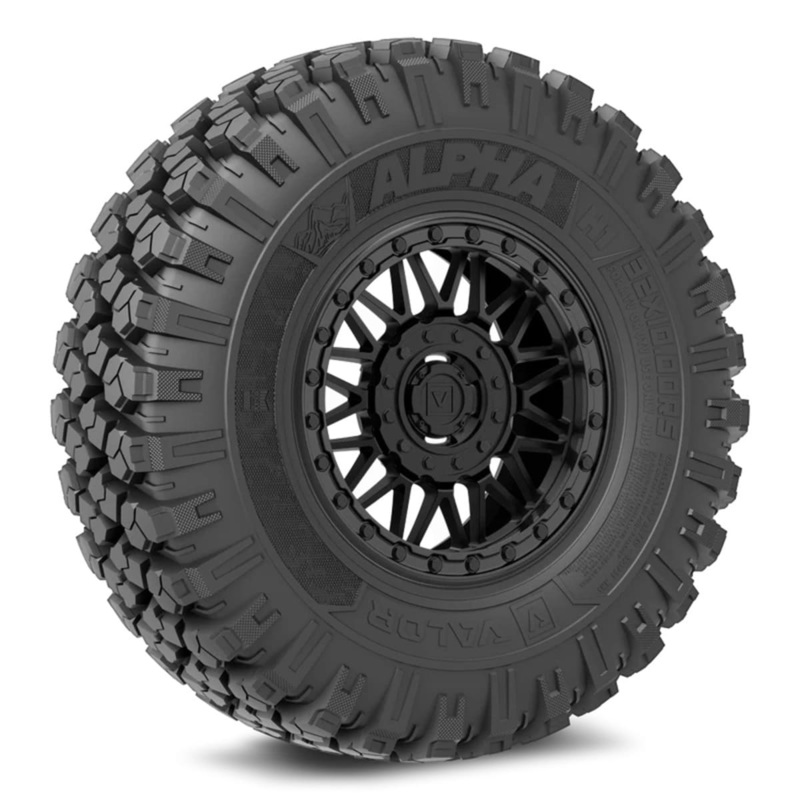 Valor Offroad Alpha on 15×7 V08 SB UTV Wheel & Tire Kit