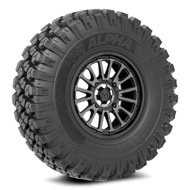 Valor Offroad Alpha on 15×7 V14 DT UTV Wheel & Tire Kit