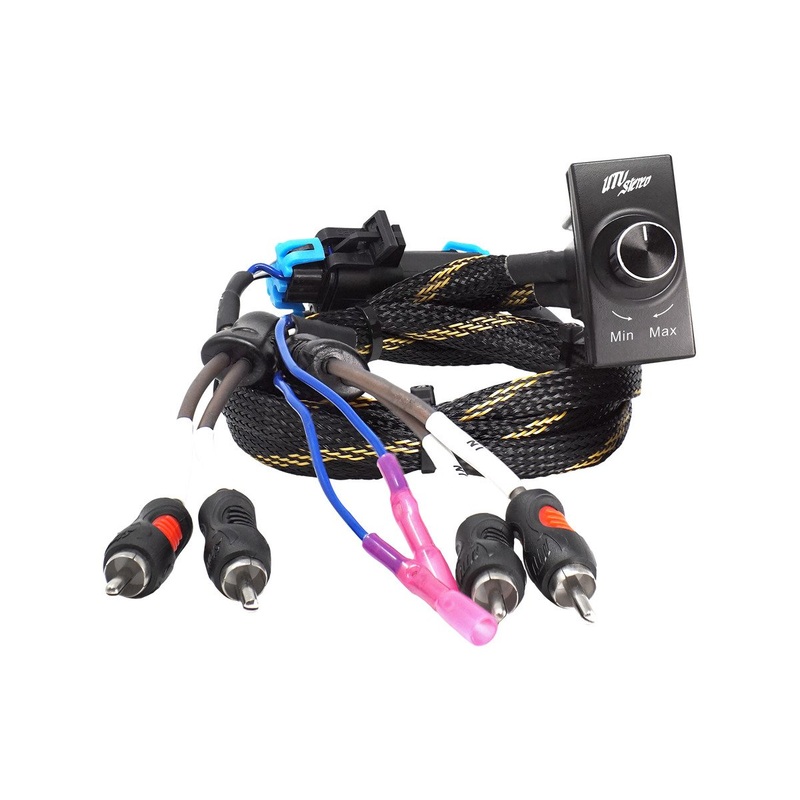 UTV Stereo Rocker Switch Bass Knob