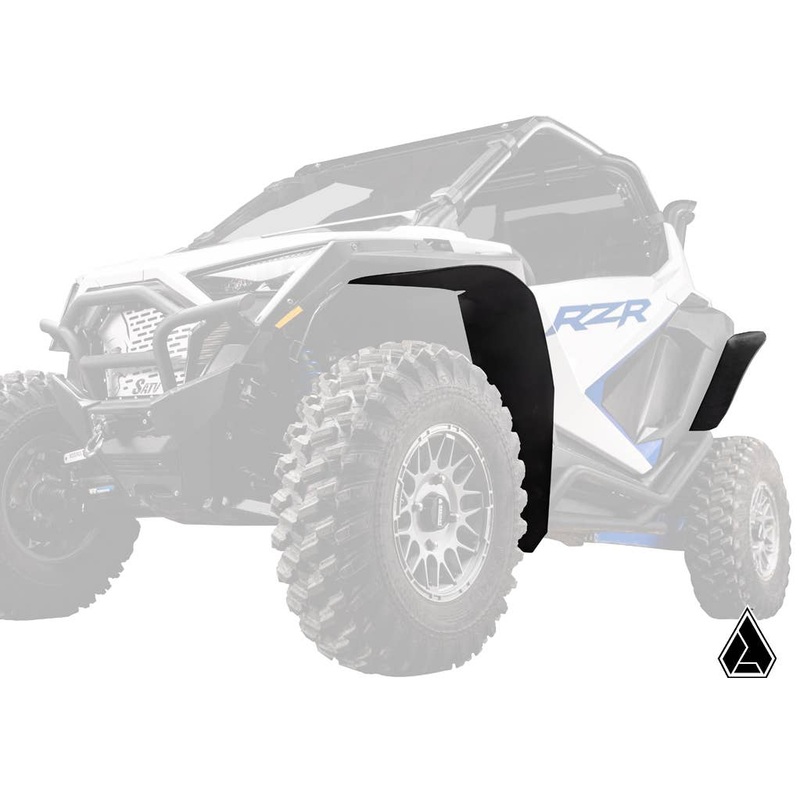Assault Industries Polaris RZR Turbo R Low-Profile Fender Flares