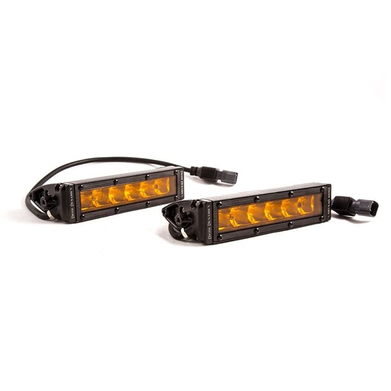 Diode Dynamics Stage Series 6 SAE Amber Light Bar – Pair