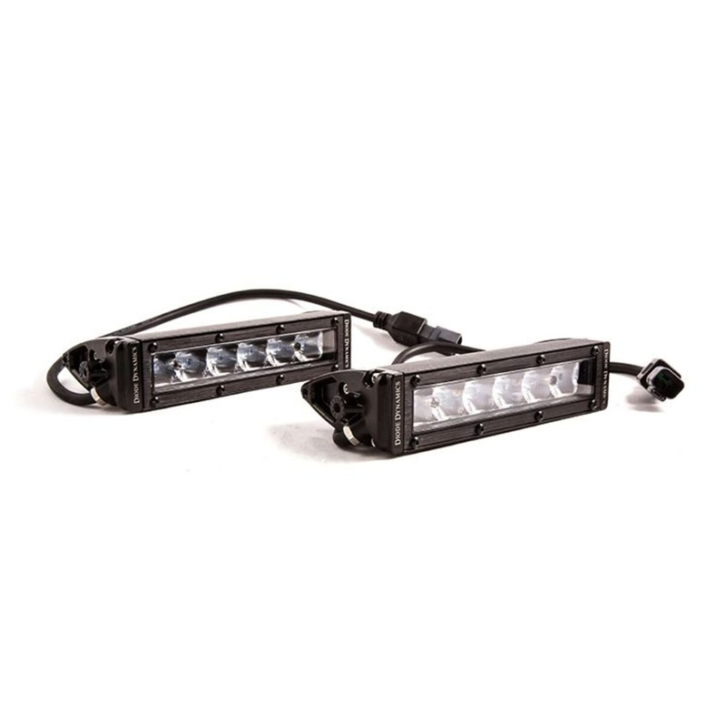 Diode Dynamics Stage Series 6 SAE/Dot White Light Bar – Pair