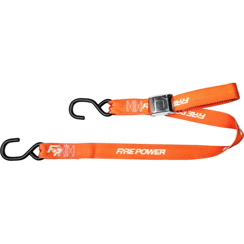 Fire Power 1.5 Tie Downs|Orange|Blue