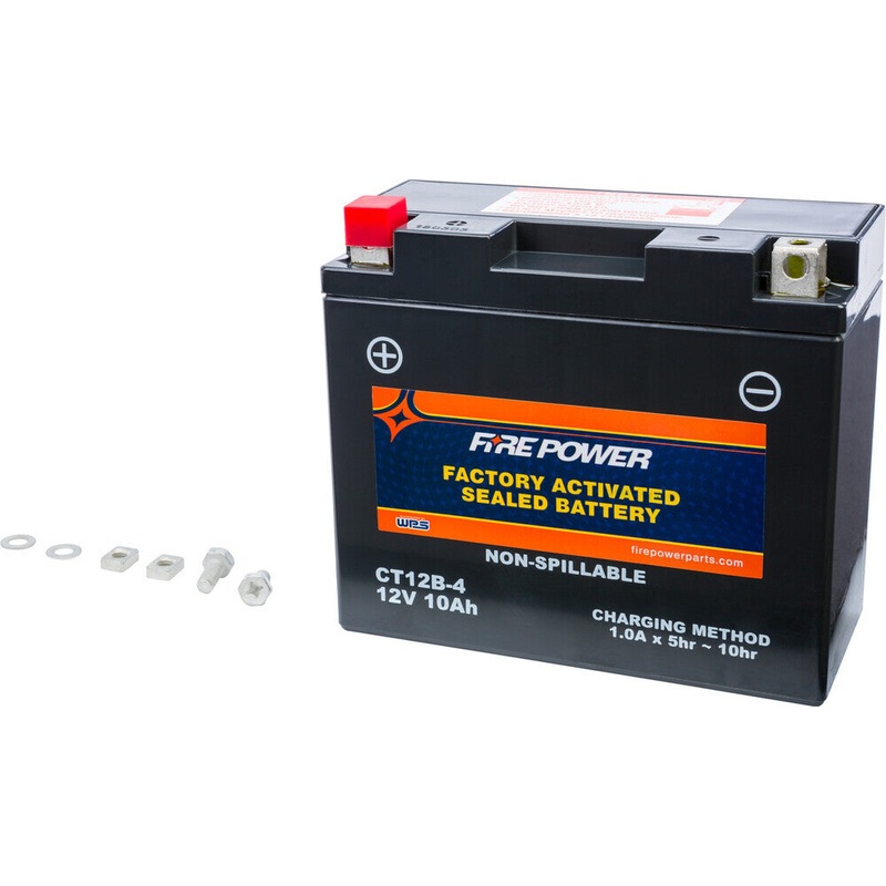 Fire Power Factory Activated Sealed Battery CT12B-4