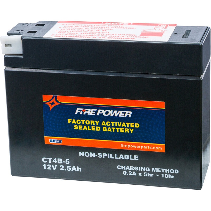 Fire Power Factory Activated Sealed Battery CT4B-5