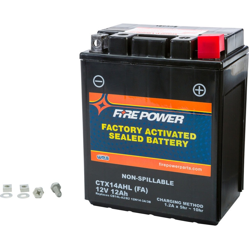 Fire Power Factory Activated Sealed Battery CTX14AHL-BS