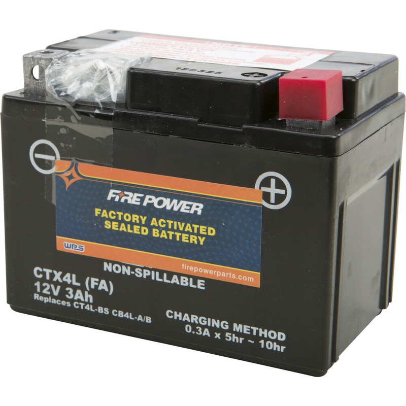 Fire Power Factory Activated Sealed Battery CTX4L-BS