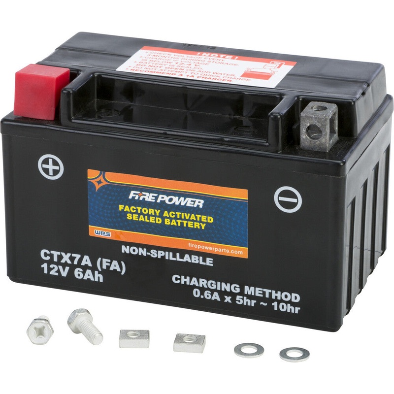 Fire Power Factory Activated Sealed Battery CTX7A-BS