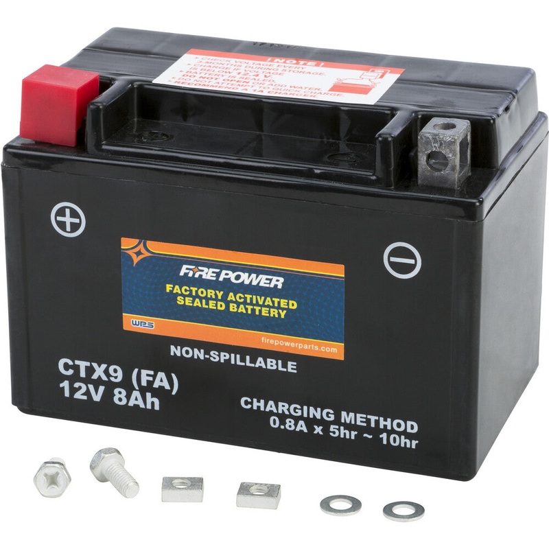 Fire Power Factory Activated Sealed Battery CTX9-BS
