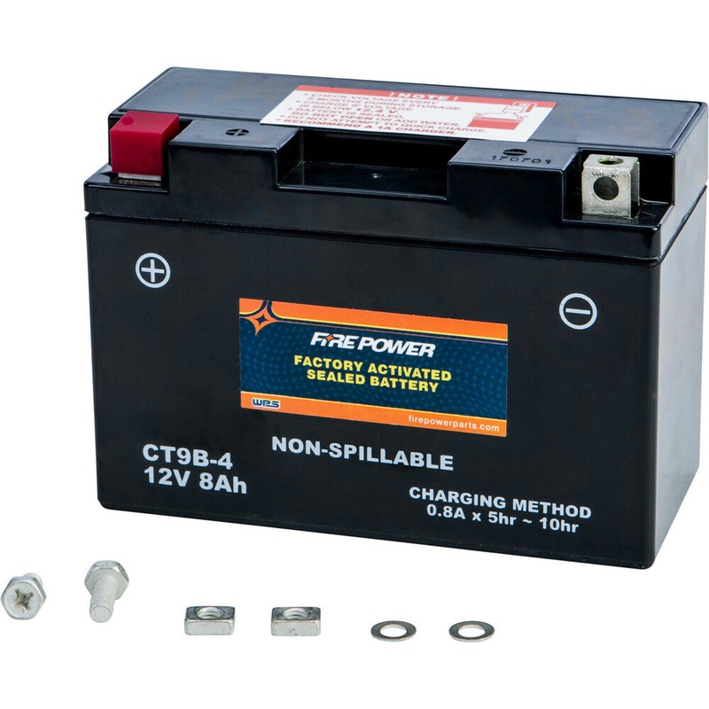 Fire Power Factory Activated Sealed Battery CTZ8V
