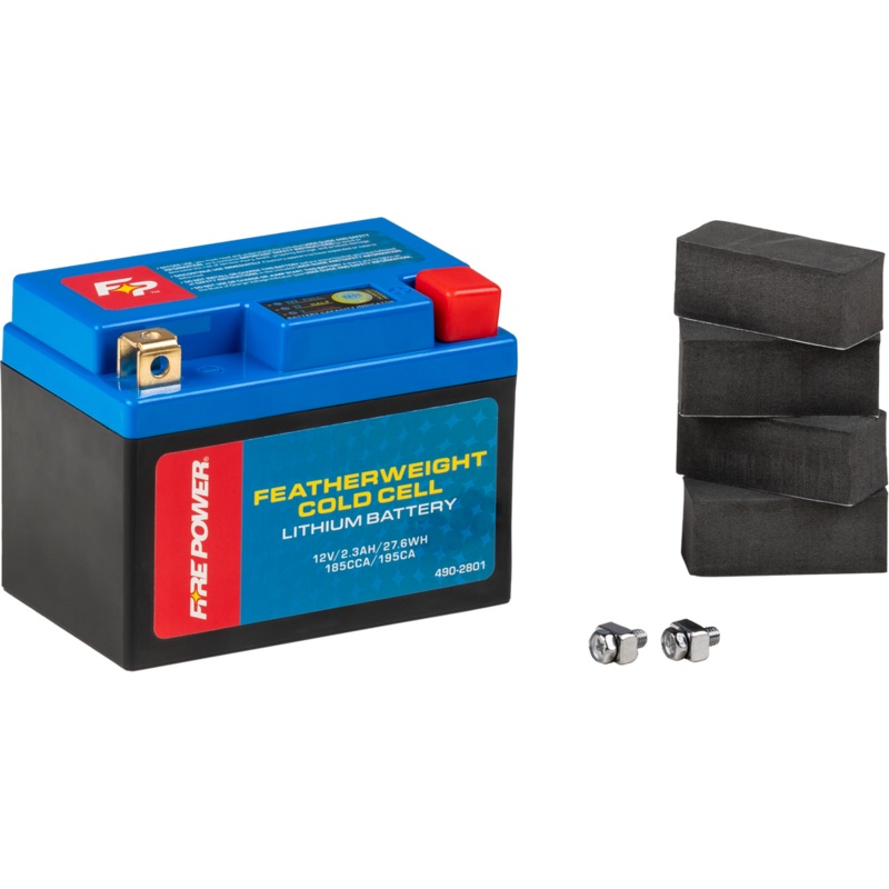 Fire Power Lithium Battery Cold Cell 185 CCA HJTZ7S-FP-B-C~OLD