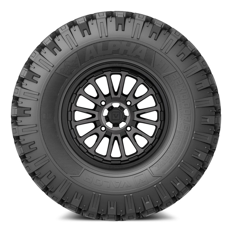 Valor Offroad 30 Alpha on 14×7 V14 DT UTV Wheel & Tire Kit