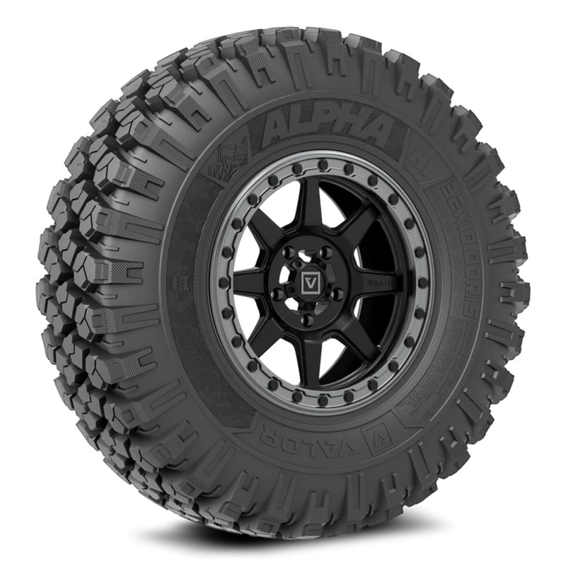 Valor Offroad Alpha on 15×7 V13 SB UTV Wheel & Tire Kit