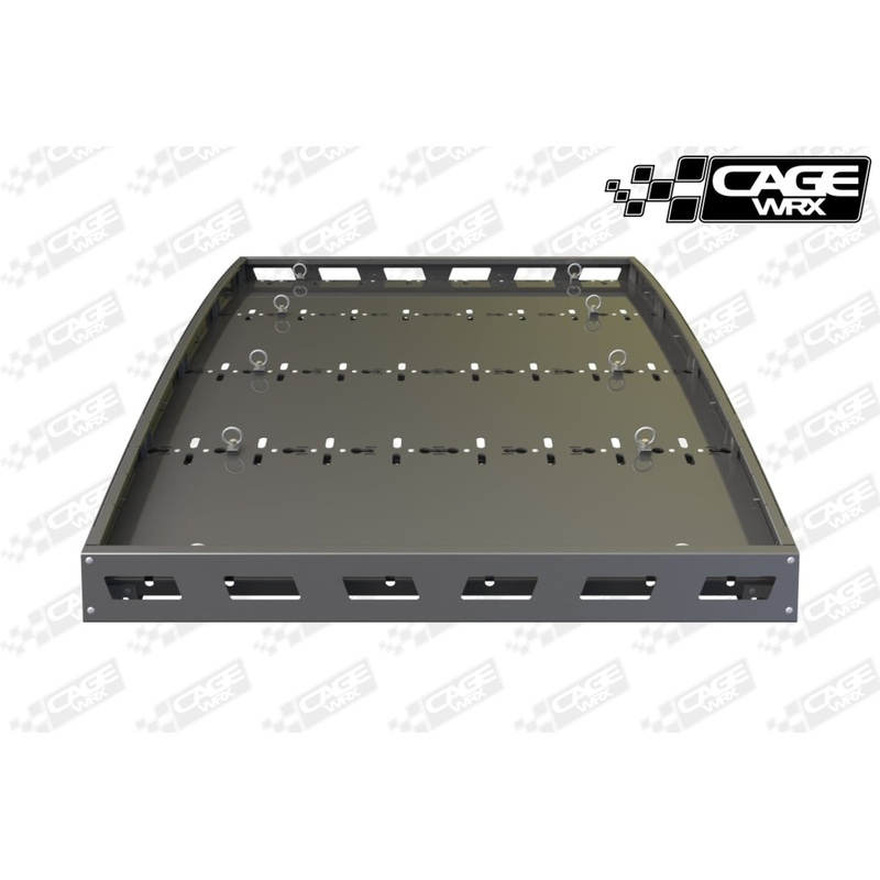 CageWRX ’14-’23 Polaris RZR XP 1000/XP Turbo/XP Turbo S 4 Seat Super Shorty Roof Rack – Assembled