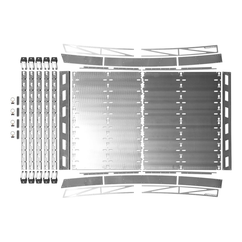 CageWRX ’14-’23 Polaris RZR XP 1000/XP Turbo/XP Turbo S 4 Seat Super Shorty Roof Rack Kit