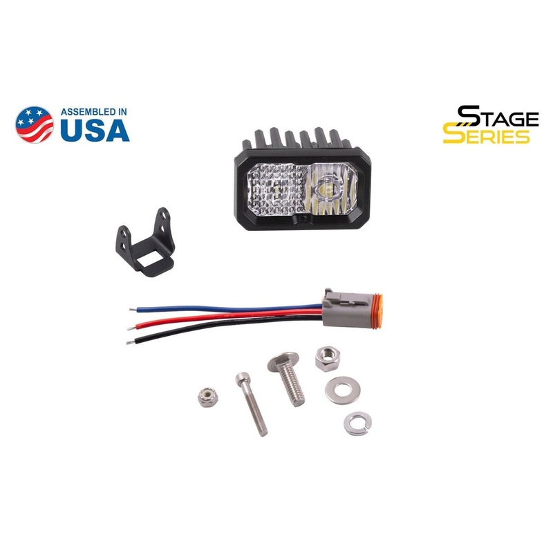 Diode Dynamics Stage Series 2 SAE/DOT White Pro Standard LED Pod – One