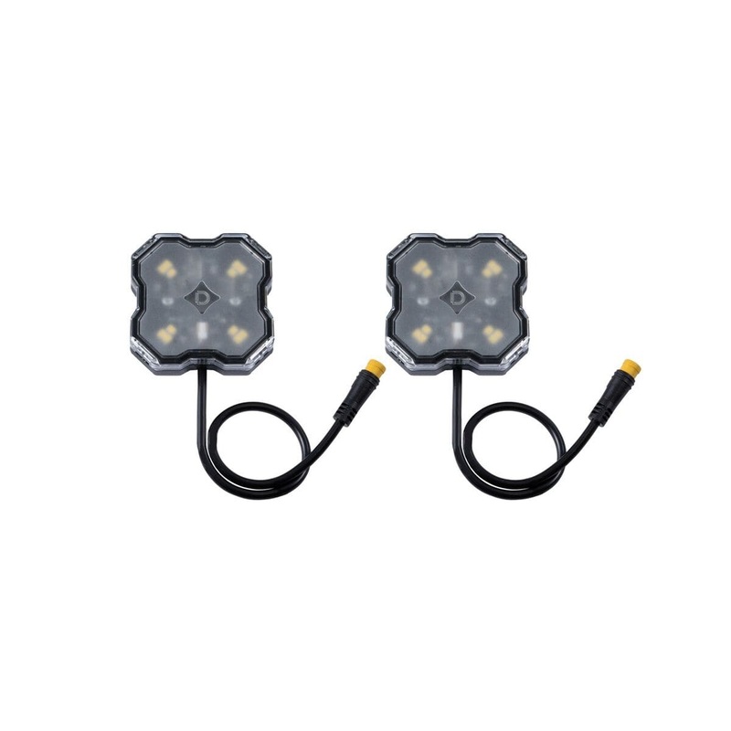 Diode Dynamics Stage Series Single-Color LED Rock Light – Pair