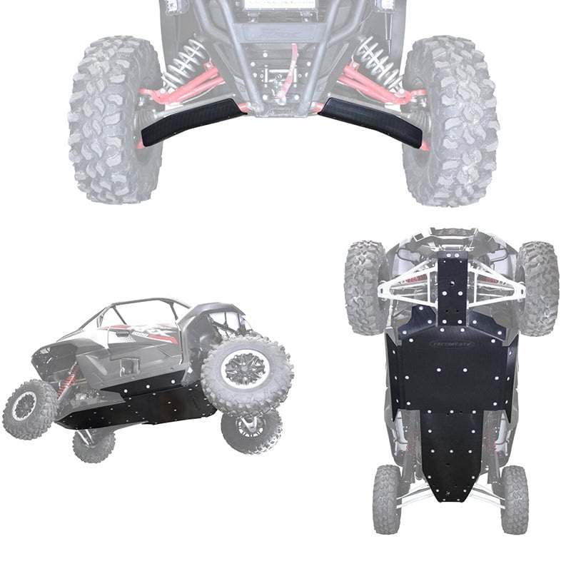 Factory UTV Kawasaki Teryx KRX 1000 UHMW Ultimate Skid Kit