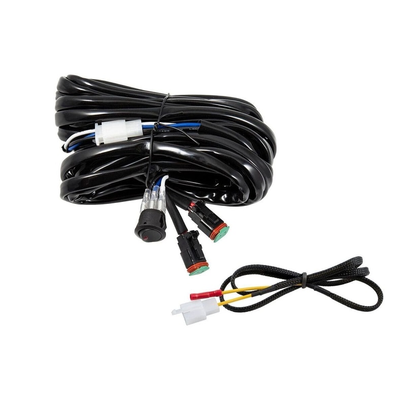 Diode Dynamics Heavy Duty 2-Pin Dual Output Off-Road Harness Wiring