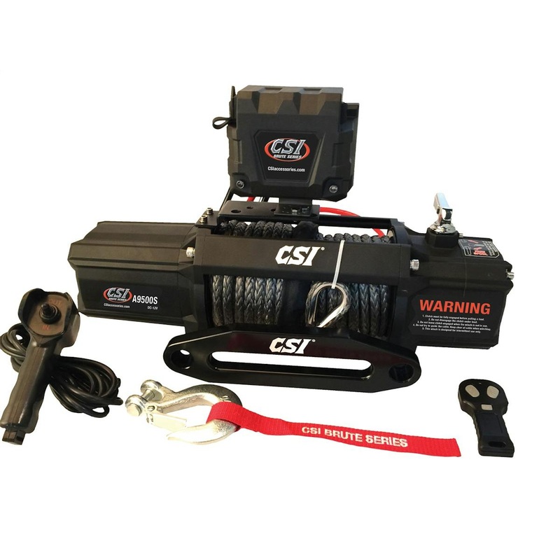 CSI Accessories A9500S Synthetic Rope Winch