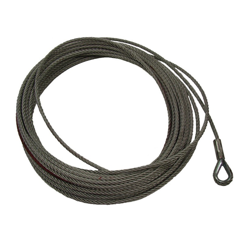 CSI Accessories W125 3/8 x 85′ Wire Rope