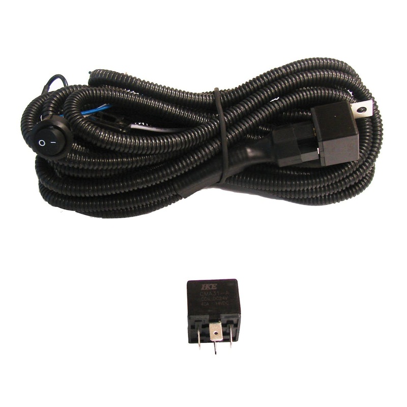 CSI Accessories W4800 Relay & Switch Kit for Off-Road LED Lights