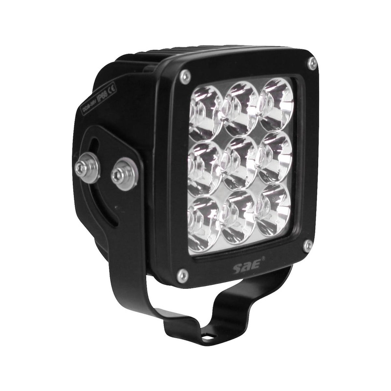 CSI Accessories W4894 4.5 X 4.5 Square High Performance LED Spot Light
