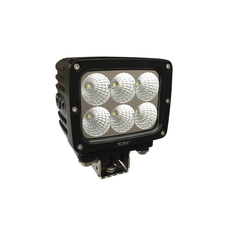 CSI Accessories W4899 4.5 X 5.7 Off-Road LED Light