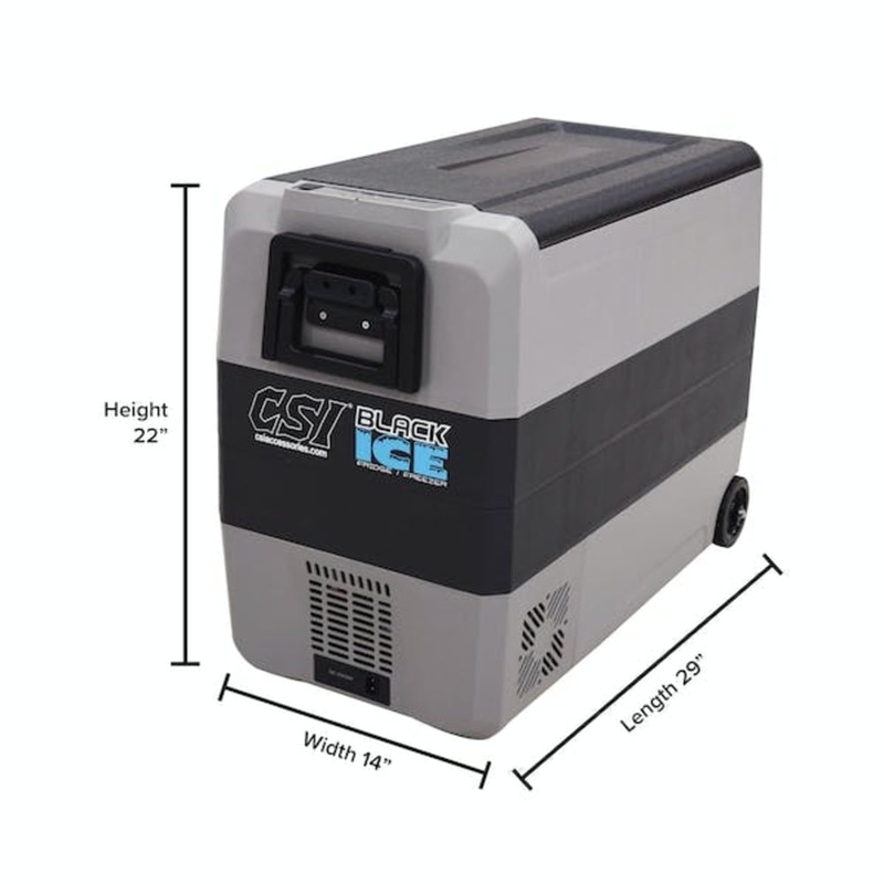 CSI Accessories W53 Black Ice Fridge/Freezer