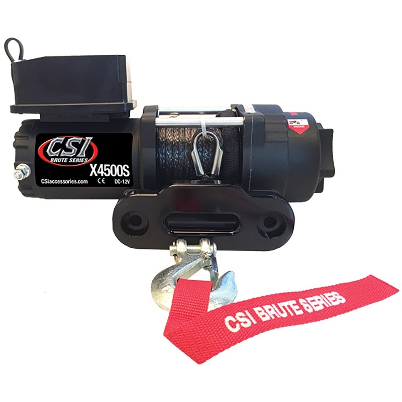CSI Accessories X4500S Synthetic Rope Utility Winch