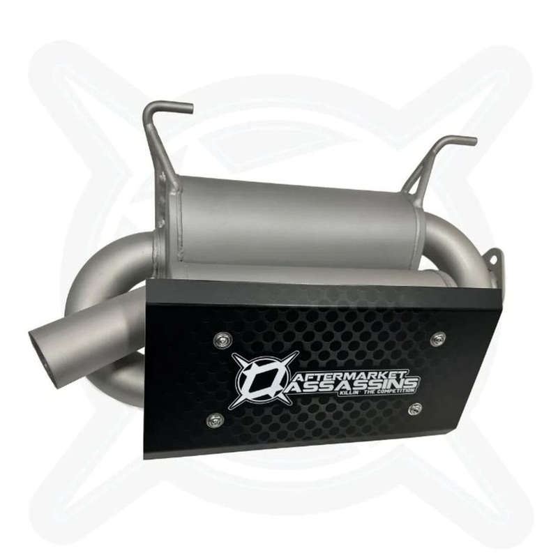 Aftermarket Assassins Polaris Xpedition Dual Suppressor Slip-On Exhaust