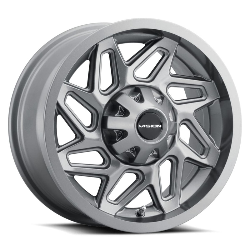 Vision 4 Lug Wheel 361 Spyder – Gunmetal