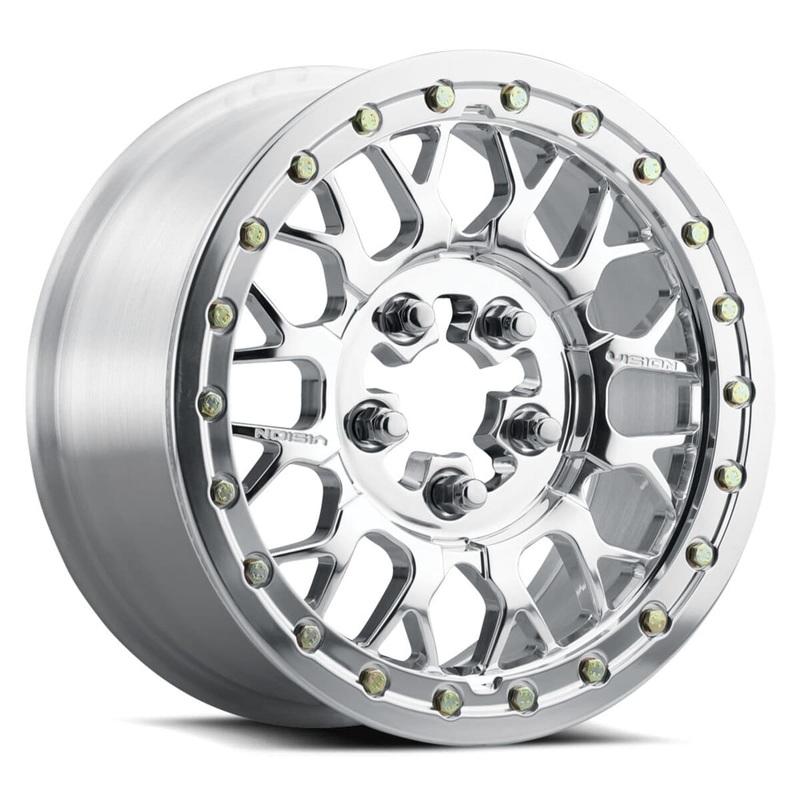 Vision Wheel 346BL Storm – Polished Beadlock