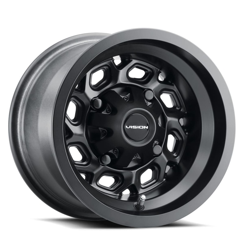 Vision Wheel 4 Lug 361 Spyder – Matte Black