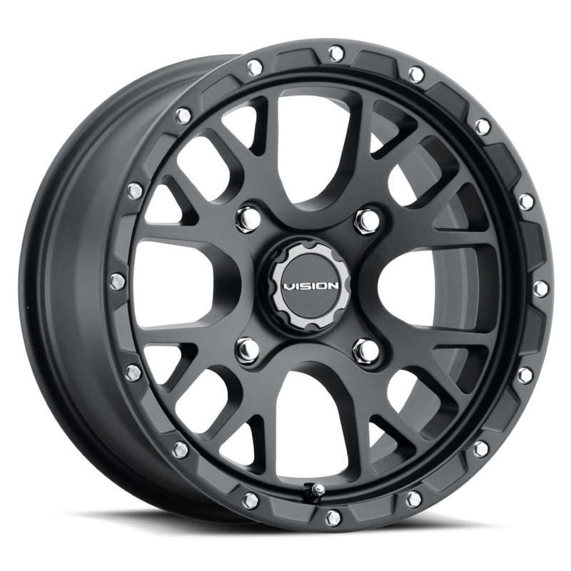 Vision Wheel 4 Lug 545 Rocker – Satin Black