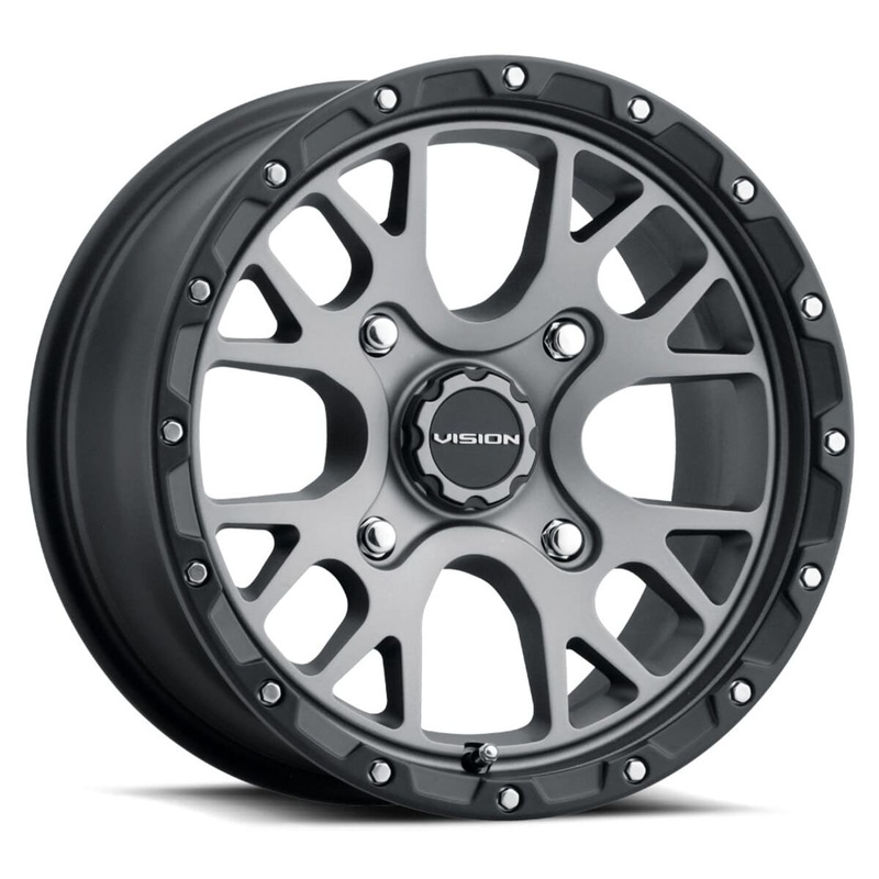 Vision Wheel 4 Lug 545 Rocker – Satin Grey