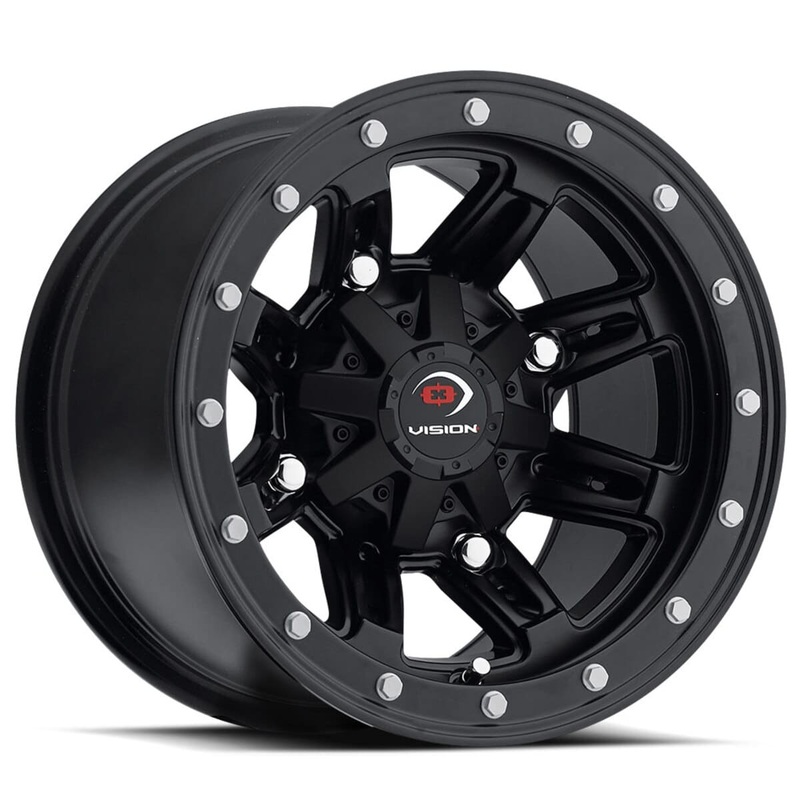 Vision Wheel 4 Lug 550 Five-Fifty – Matte Black