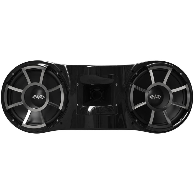Wet Sounds Revolution Series Dual 10 Black Tower Speaker