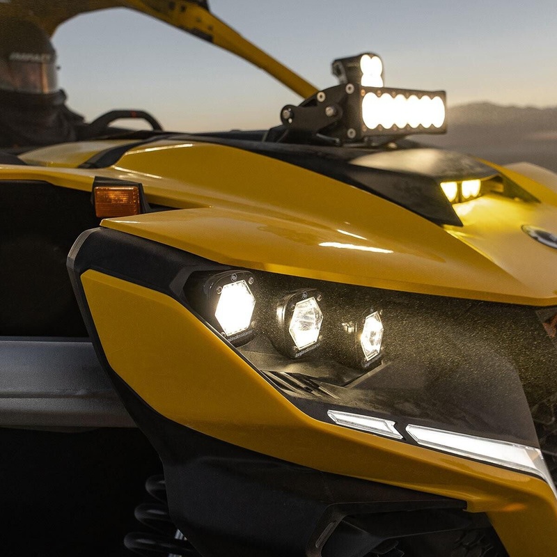 Baja Designs Can-Am Maverick R Triple S1 Headlight Kit