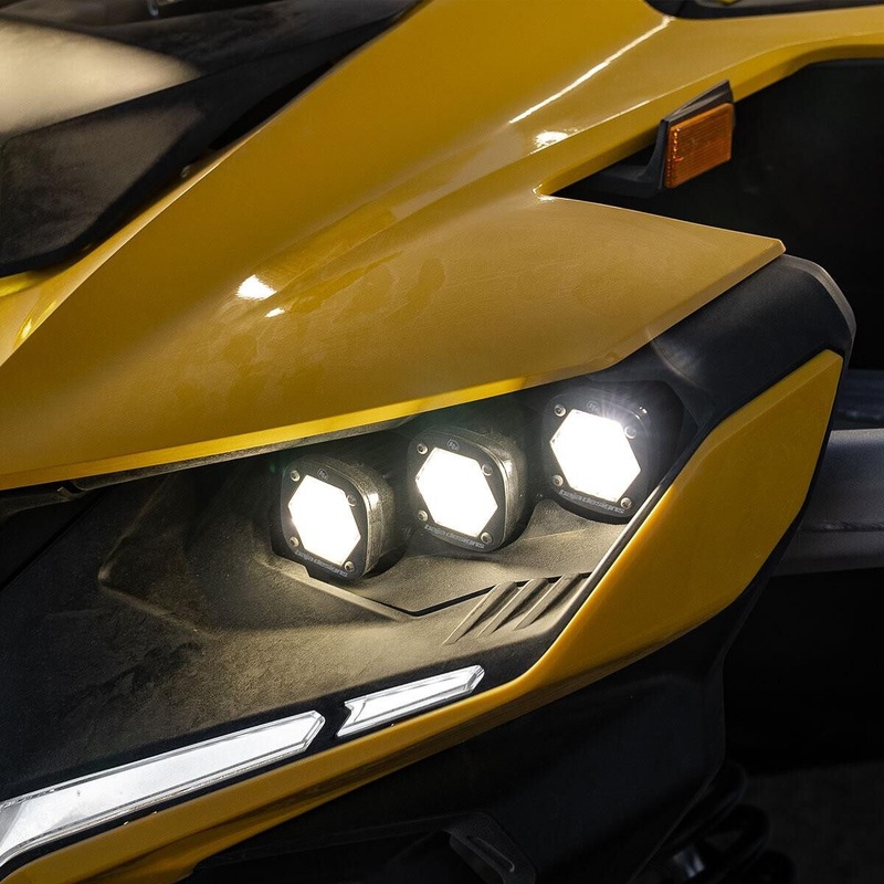Baja Designs Can-Am Maverick R Triple S1 Unlimited Headlight Kit