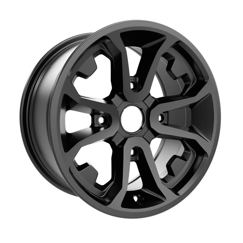 BRP Can-Am Commander Front Rim – Black & Machined