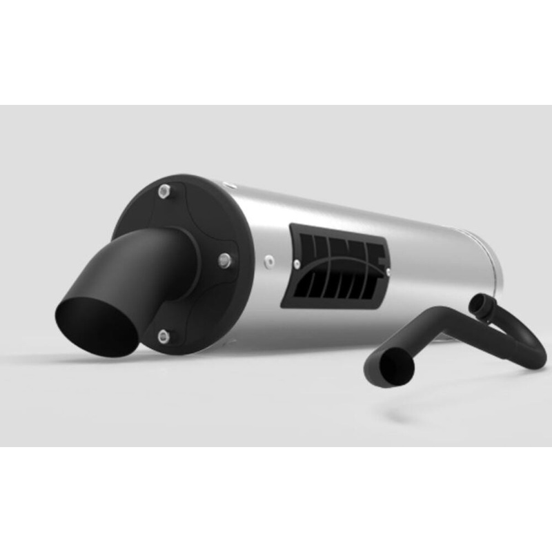 HMF ’13-’22 Polaris RZR 570 Titan-QS Full Exhaust Systems – Blackout