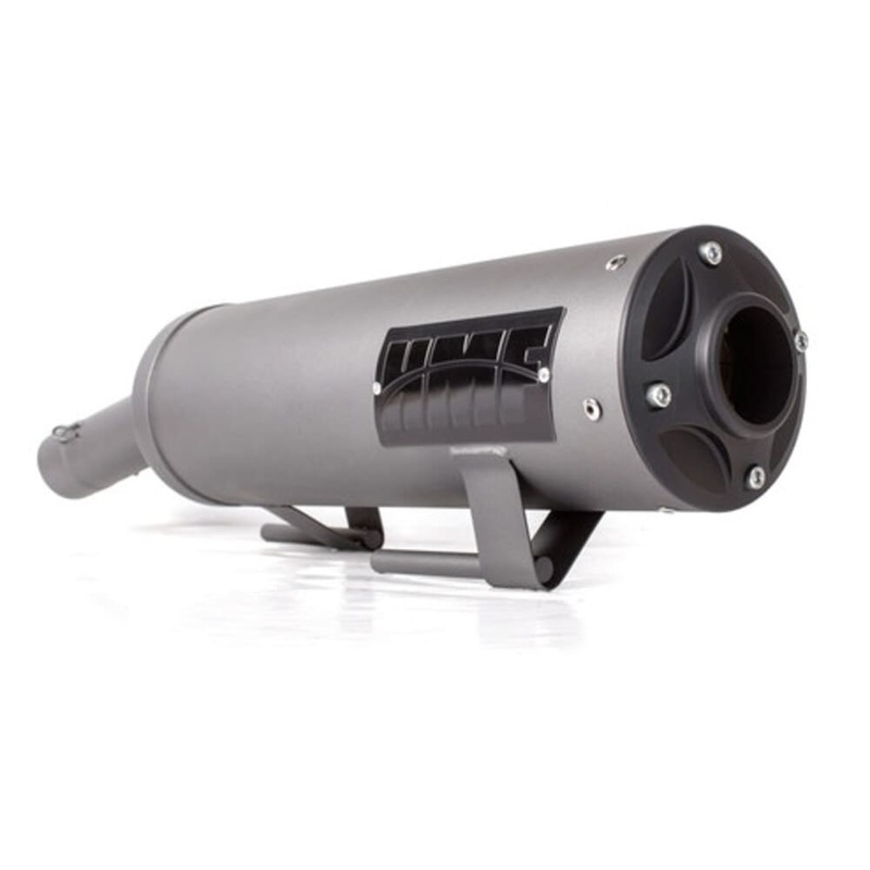 HMF ’14-’21 Honda Pioneer 700 Titan QS Slip-On Exhaust Systems – Blackout