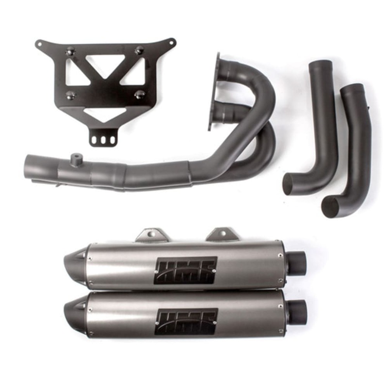 HMF ’15-’23 Polaris RZR XP 4 1000 Performance Series Dual Full Exhaust System – Blackout