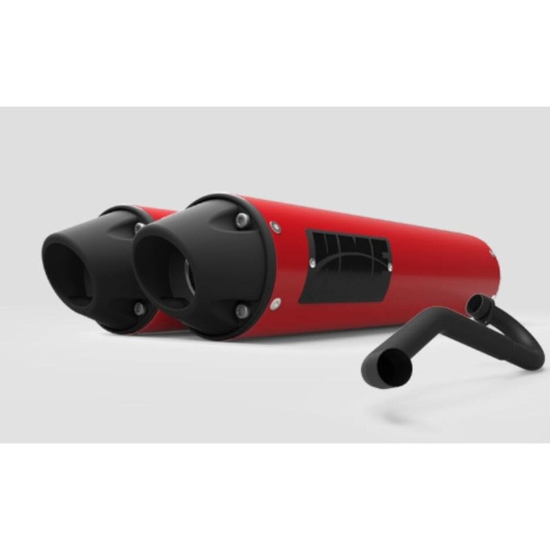 HMF ’18-’22 Polaris RZR RS1 Performance Series Dual Full Exhaust Systems – Blackout